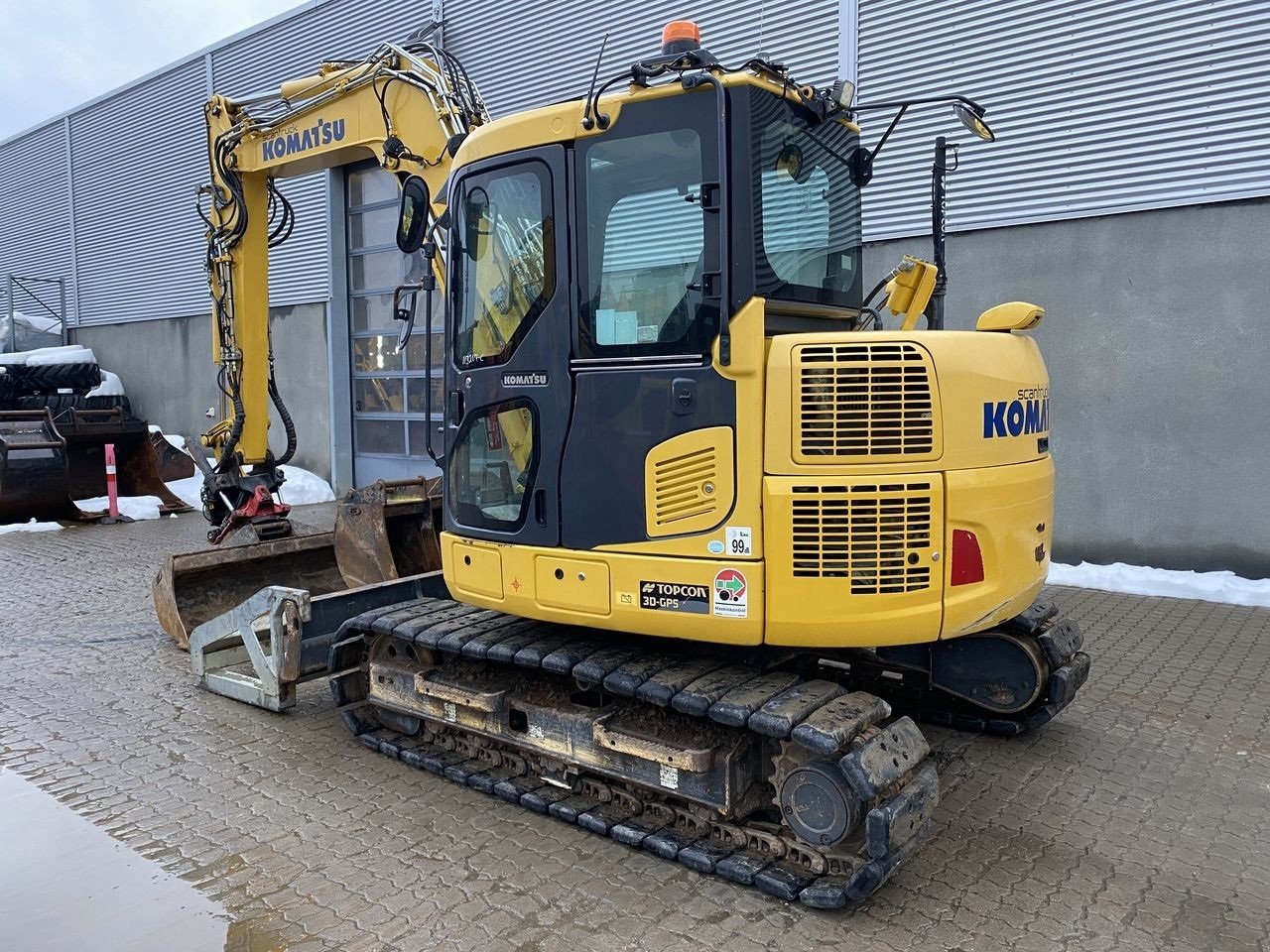Bagger vrste Komatsu PC88MR-10, Gebrauchtmaschine v Skive (Slika 2)
