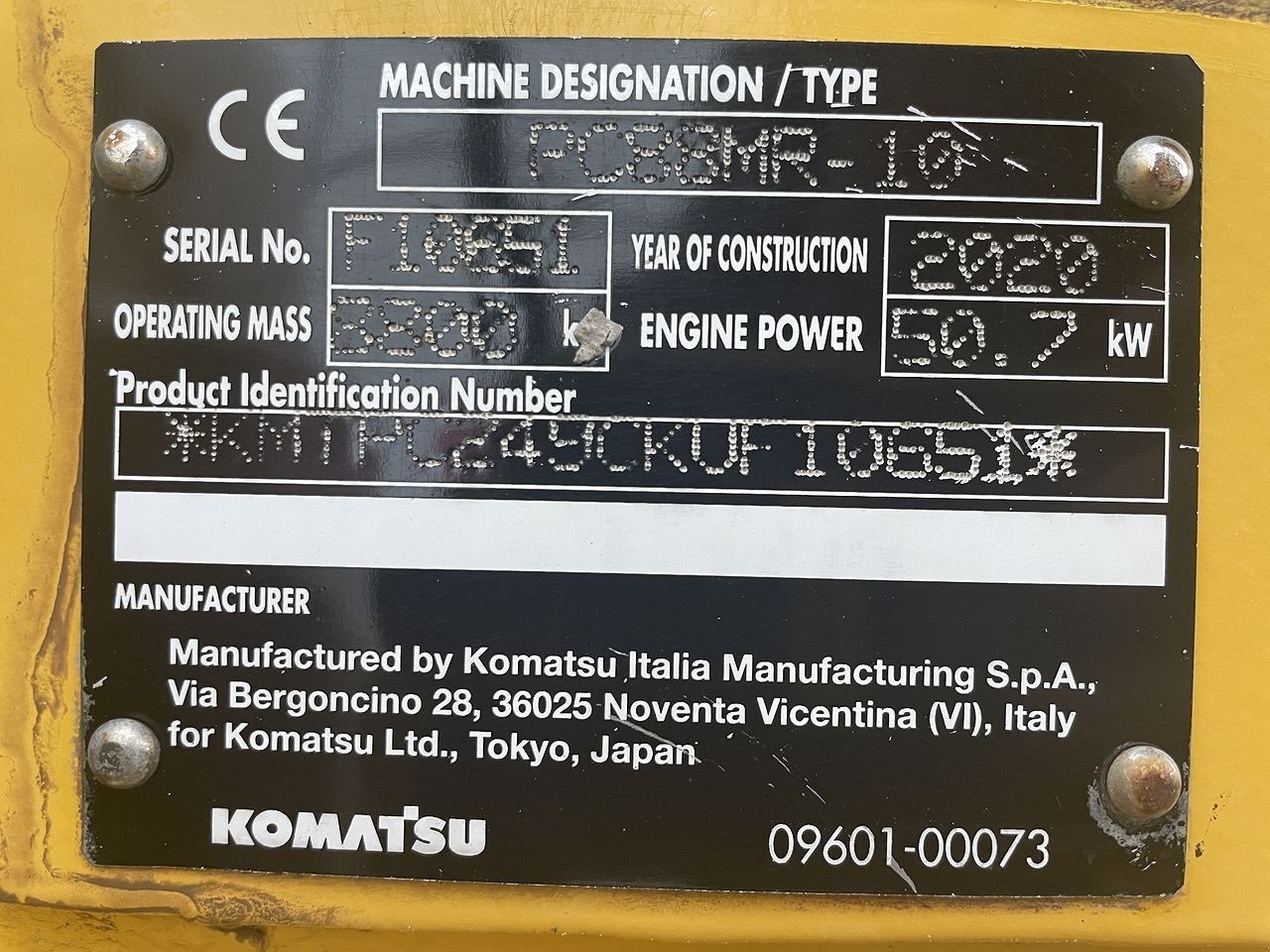 Bagger tip Komatsu PC88MR-10, Gebrauchtmaschine in Skive (Poză 15)