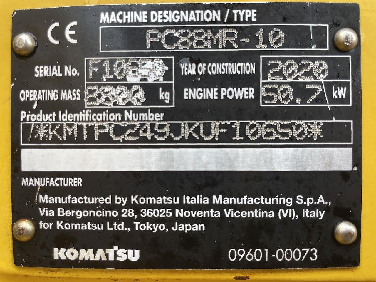 Bagger tipa Komatsu PC88MR-10, Gebrauchtmaschine u Skive (Slika 13)