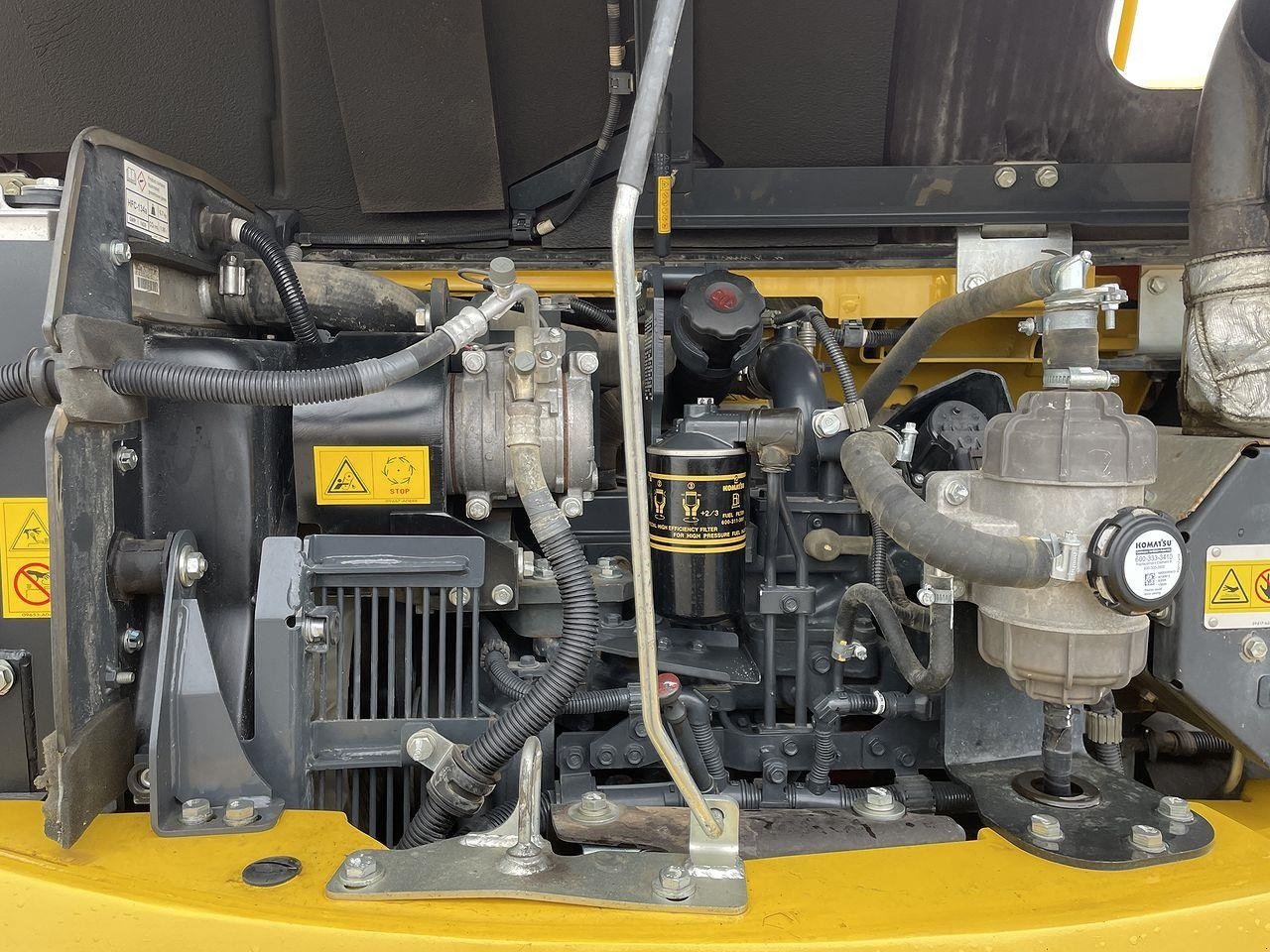 Bagger tipa Komatsu PC88MR-10, Gebrauchtmaschine u Skive (Slika 9)