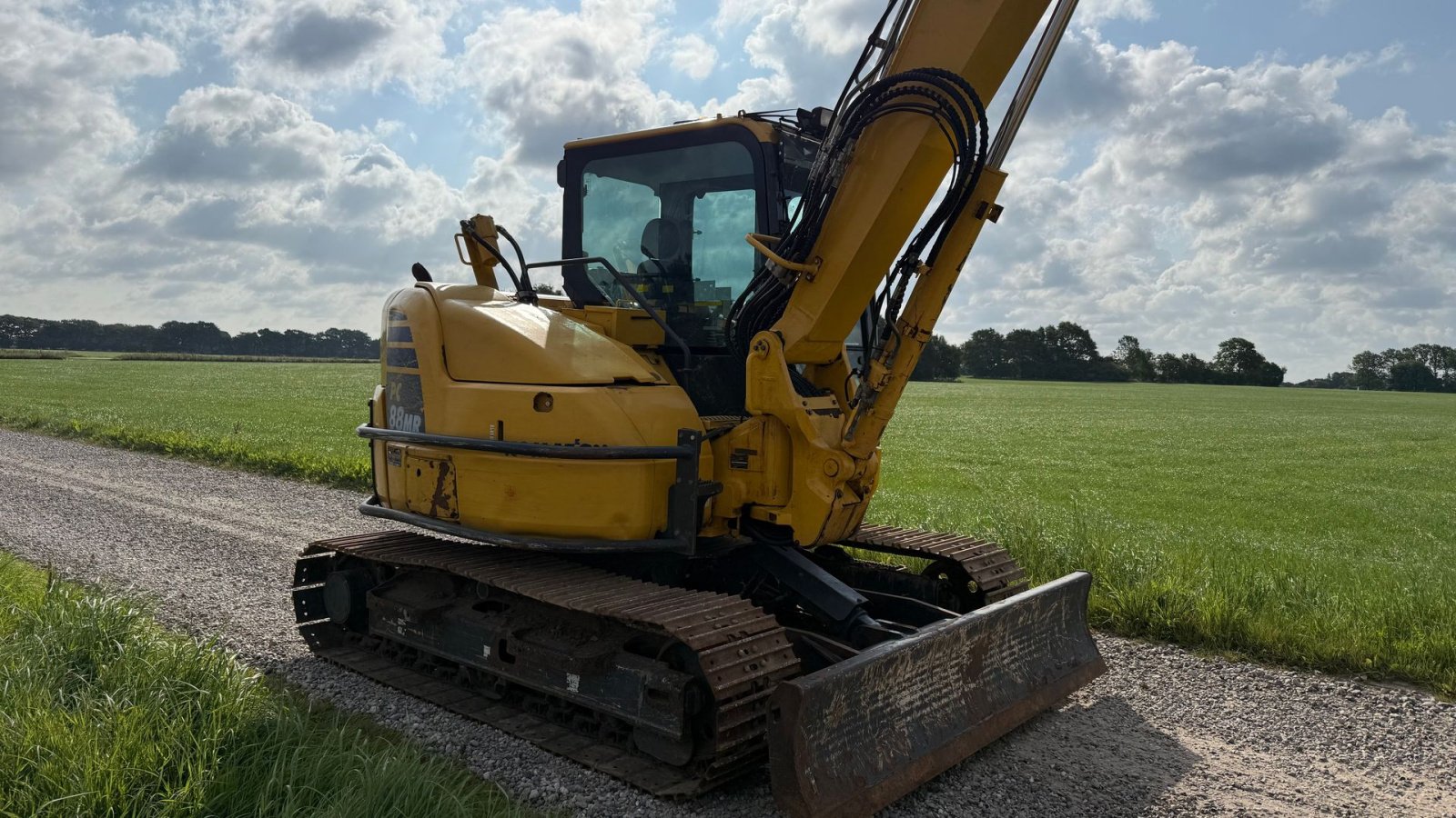 Bagger of the type Komatsu PC88MR-10, Gebrauchtmaschine in Rødding (Picture 3)