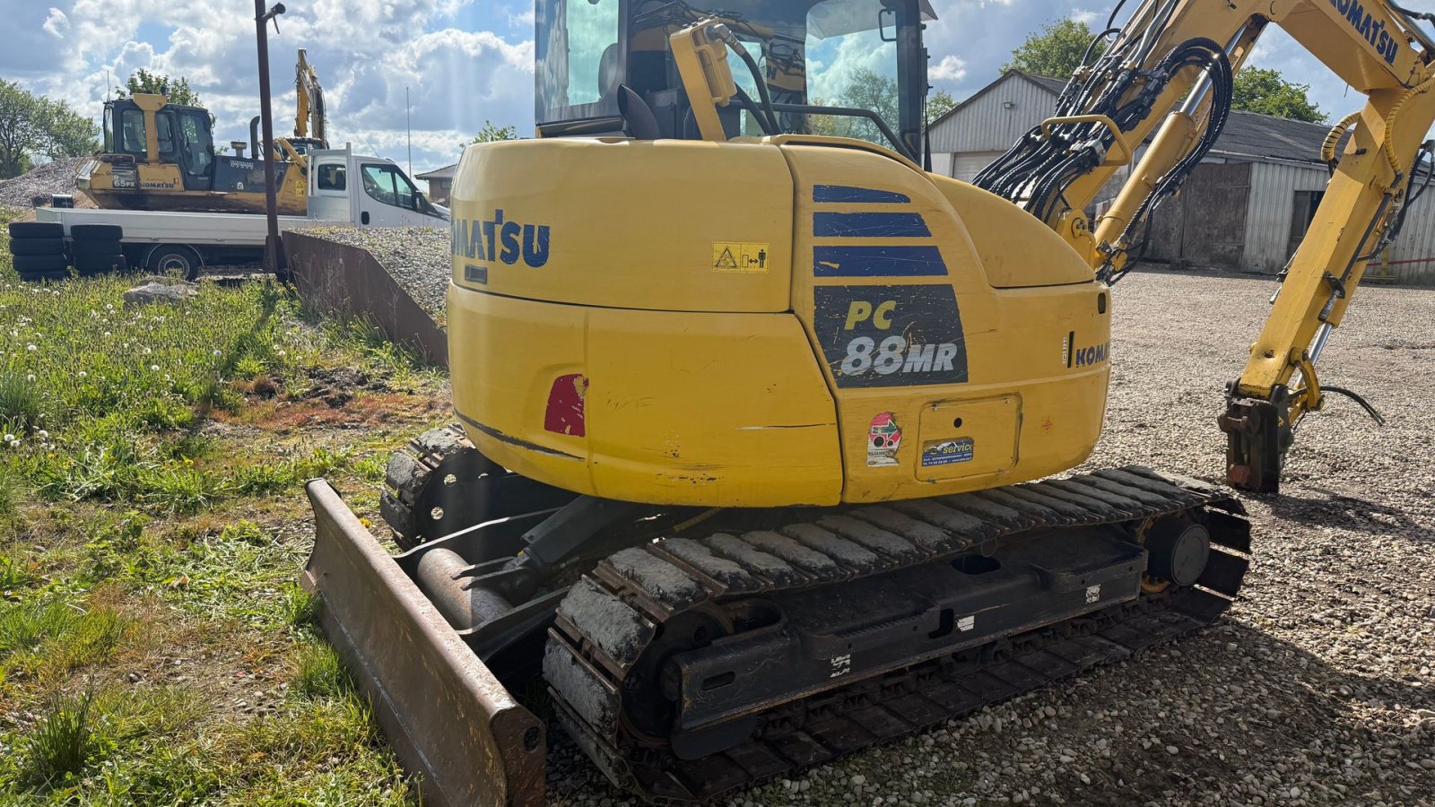 Bagger del tipo Komatsu PC88MR-10, Gebrauchtmaschine en Rødding (Imagen 1)
