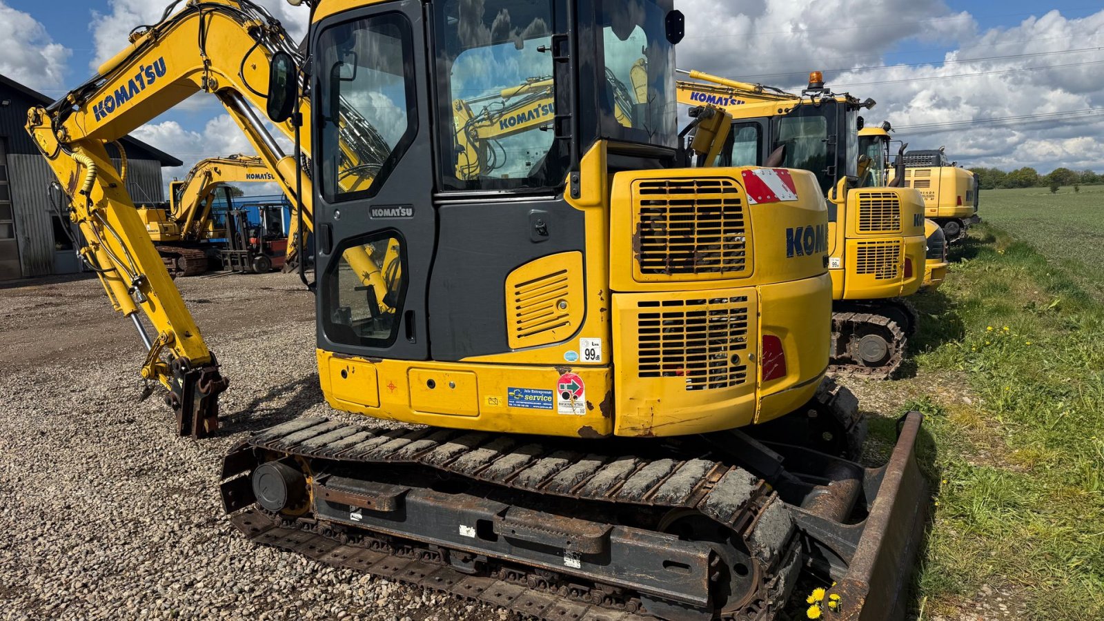 Bagger del tipo Komatsu PC88MR-10, Gebrauchtmaschine en Rødding (Imagen 3)