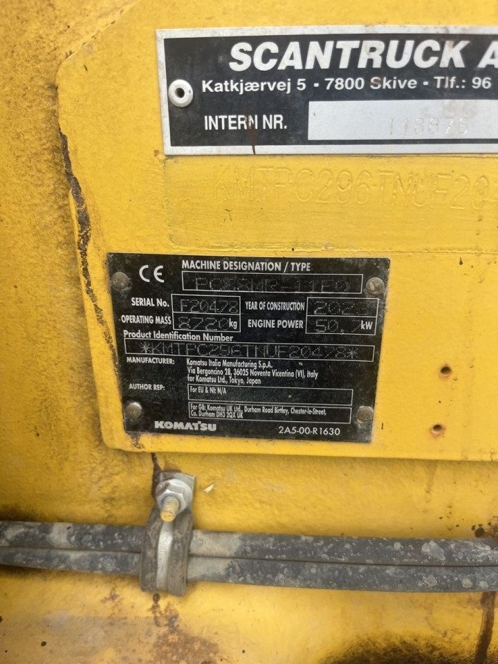 Bagger za tip Komatsu PC88MR-11EO, Gebrauchtmaschine u Skive (Slika 3)