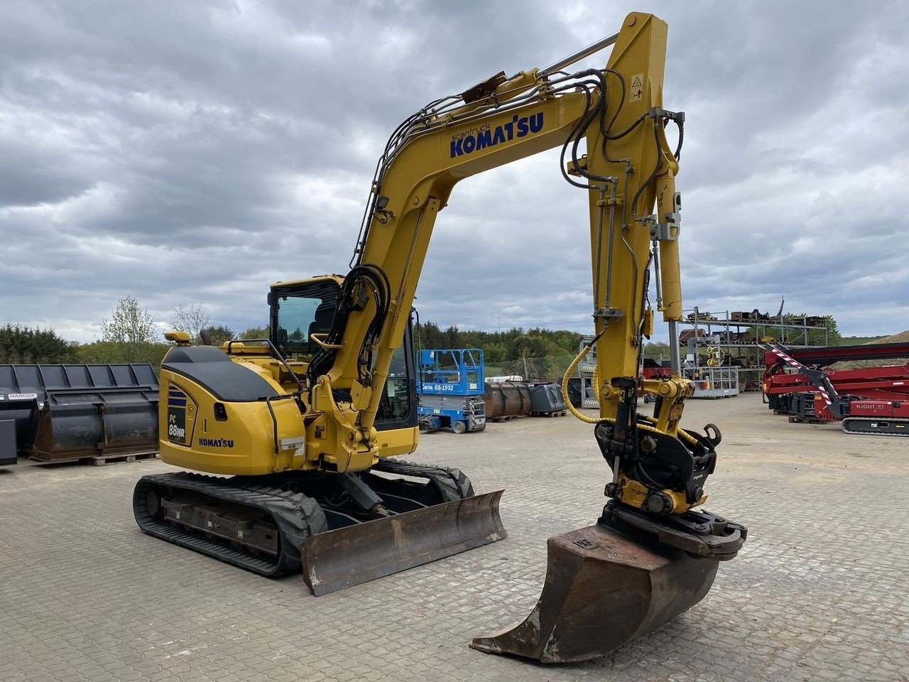 Bagger vrste Komatsu PC88MR-11EO, Gebrauchtmaschine v Skive (Slika 5)