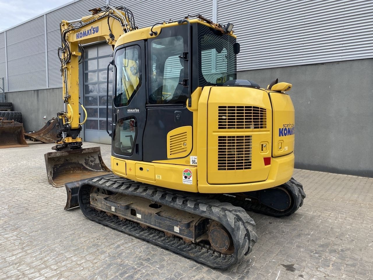 Bagger vrste Komatsu PC88MR-11EO, Gebrauchtmaschine v Skive (Slika 2)