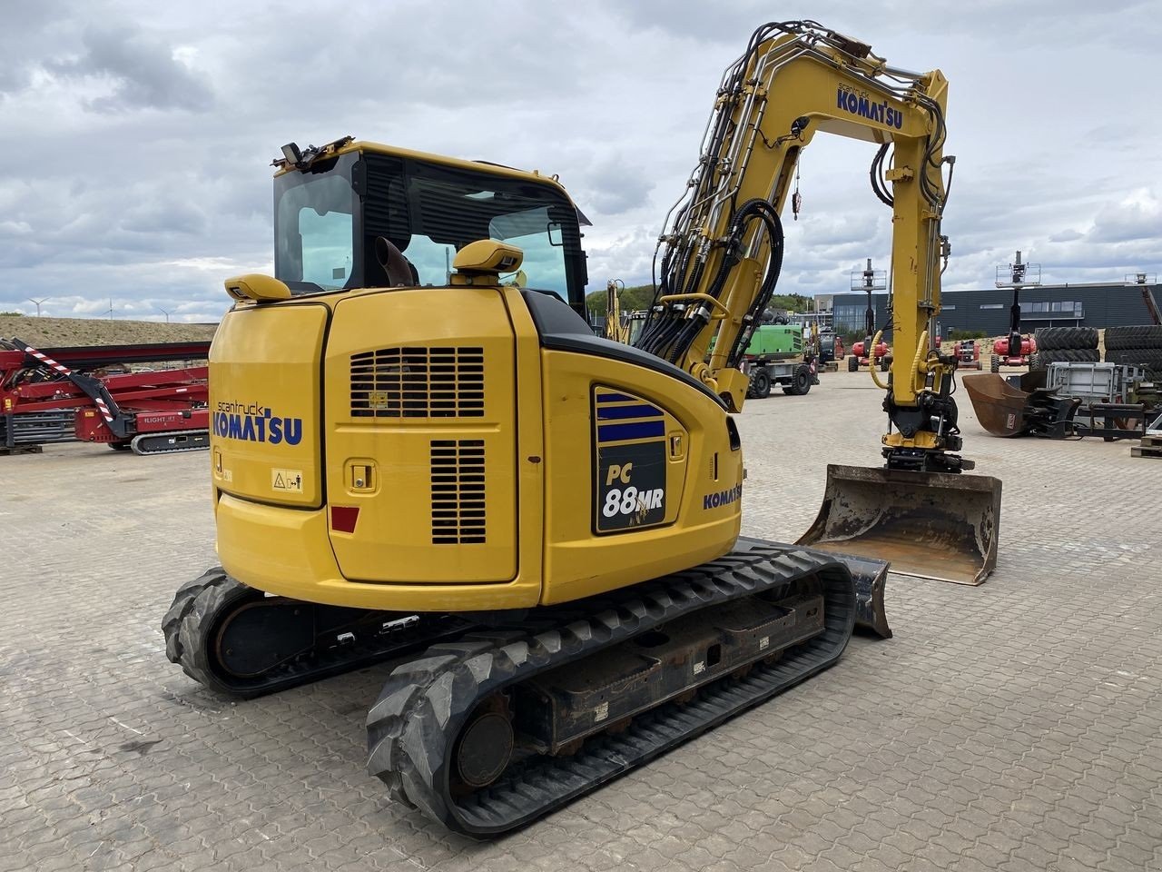 Bagger vrste Komatsu PC88MR-11EO, Gebrauchtmaschine v Skive (Slika 4)