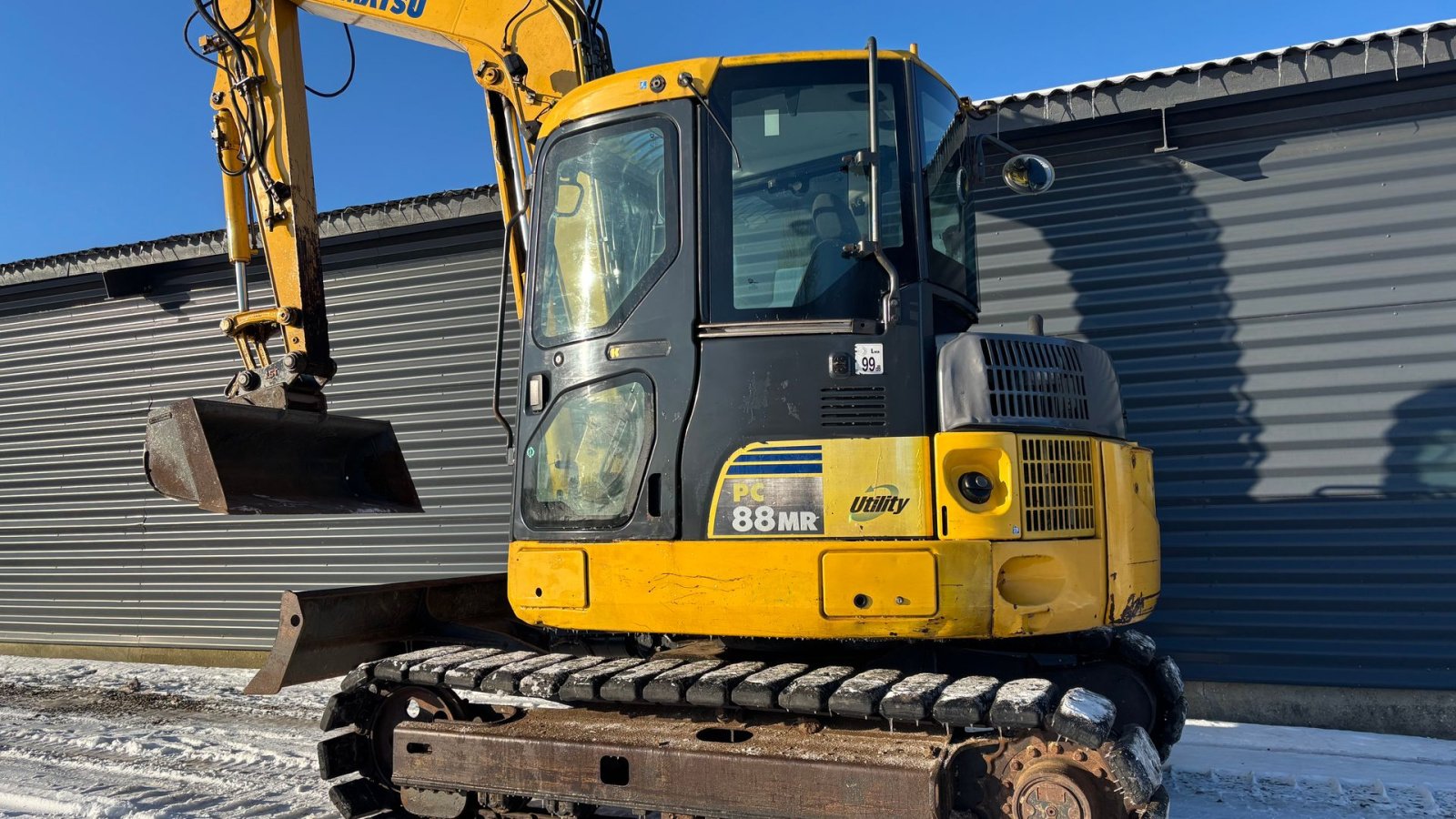 Bagger типа Komatsu PC88MR, Gebrauchtmaschine в Nykøbing Mors (Фотография 1)