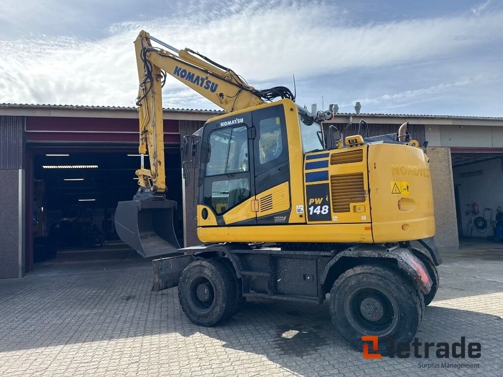 Bagger typu Komatsu PW 148-11, Gebrauchtmaschine v Rødovre (Obrázek 4)