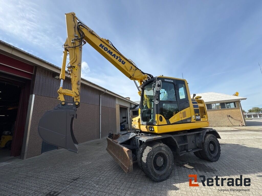 Bagger typu Komatsu PW 148-11, Gebrauchtmaschine v Rødovre (Obrázek 1)