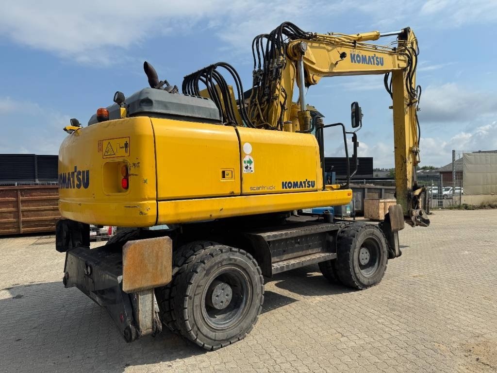 Bagger a típus Komatsu PW 200-7, Gebrauchtmaschine ekkor: Vojens (Kép 4)