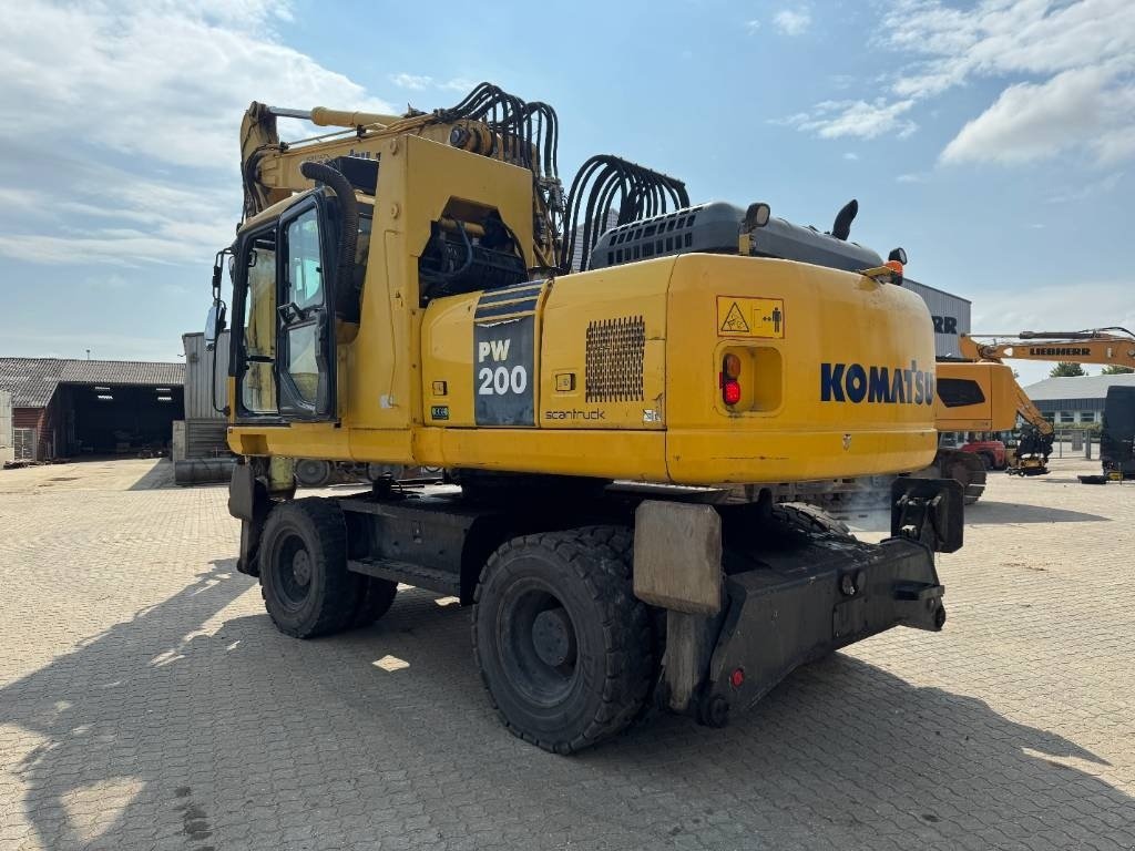 Bagger a típus Komatsu PW 200-7, Gebrauchtmaschine ekkor: Vojens (Kép 5)