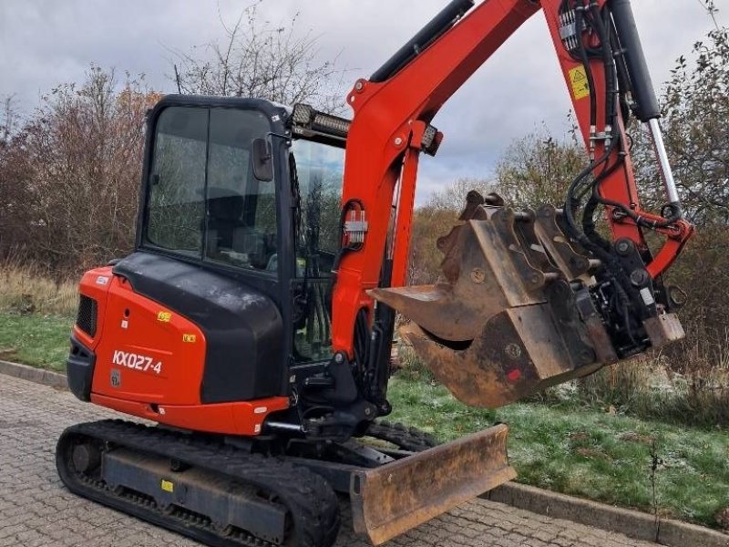 Bagger des Typs Kubota KX 027-4, Gebrauchtmaschine in Skanderborg (Bild 1)