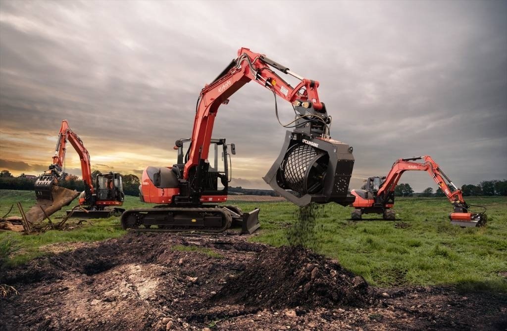 Bagger a típus Kubota KX 085-5, Gebrauchtmaschine ekkor: Skanderborg (Kép 10)