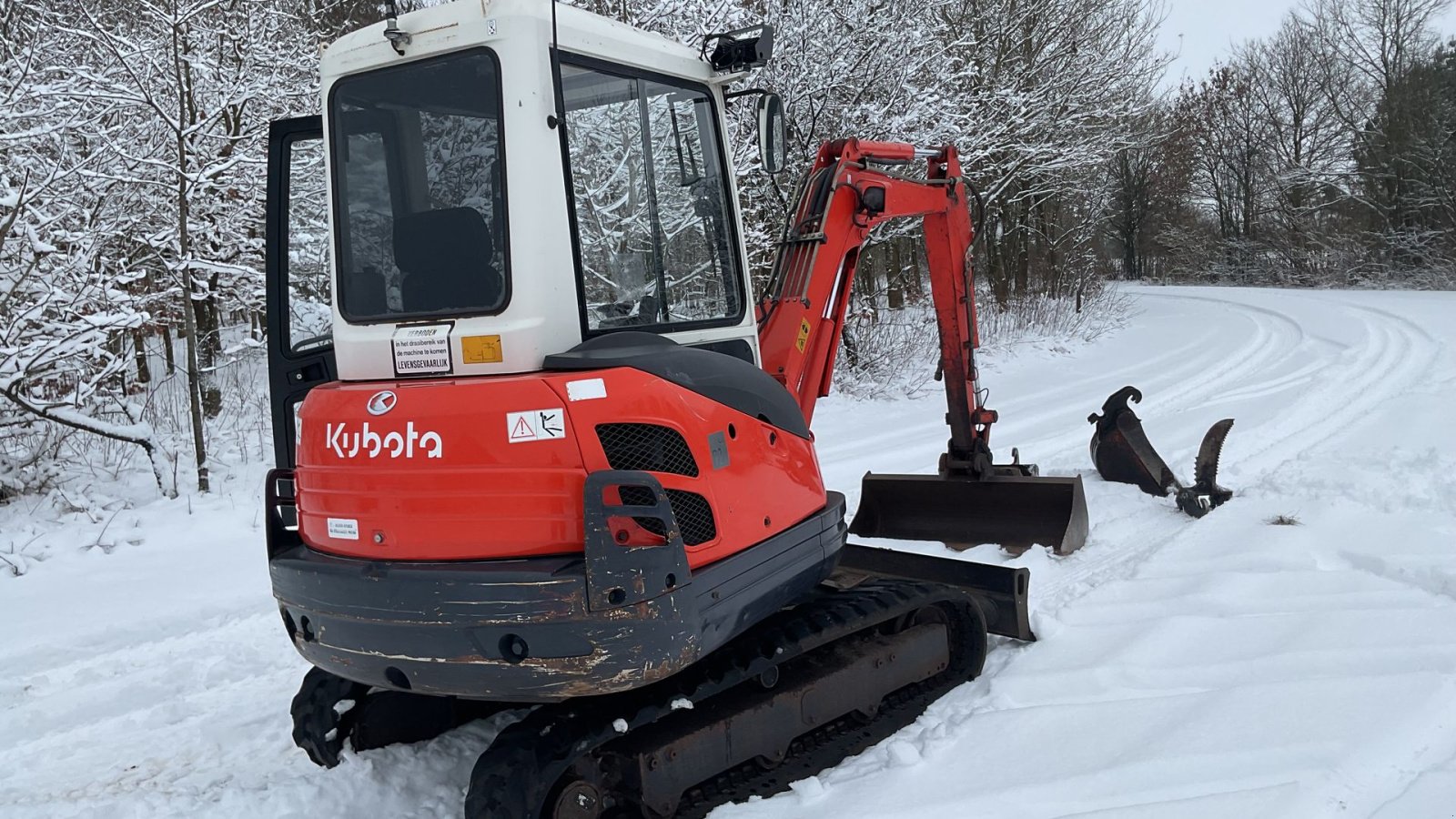 Bagger του τύπου Kubota KX 61-3, Gebrauchtmaschine σε Bording (Φωτογραφία 3)