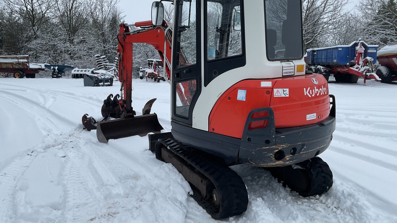 Bagger του τύπου Kubota KX 61-3, Gebrauchtmaschine σε Bording (Φωτογραφία 5)