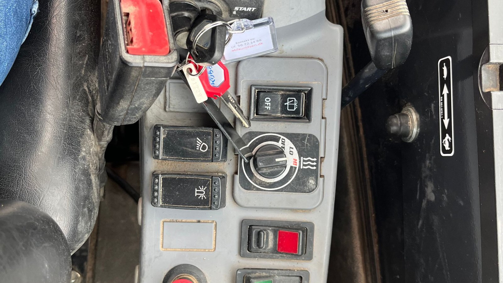 Bagger des Typs Kubota KX016-4 Monteret med Tiltman Kompakt +2 skovle, Gebrauchtmaschine in Rønnede (Bild 8)