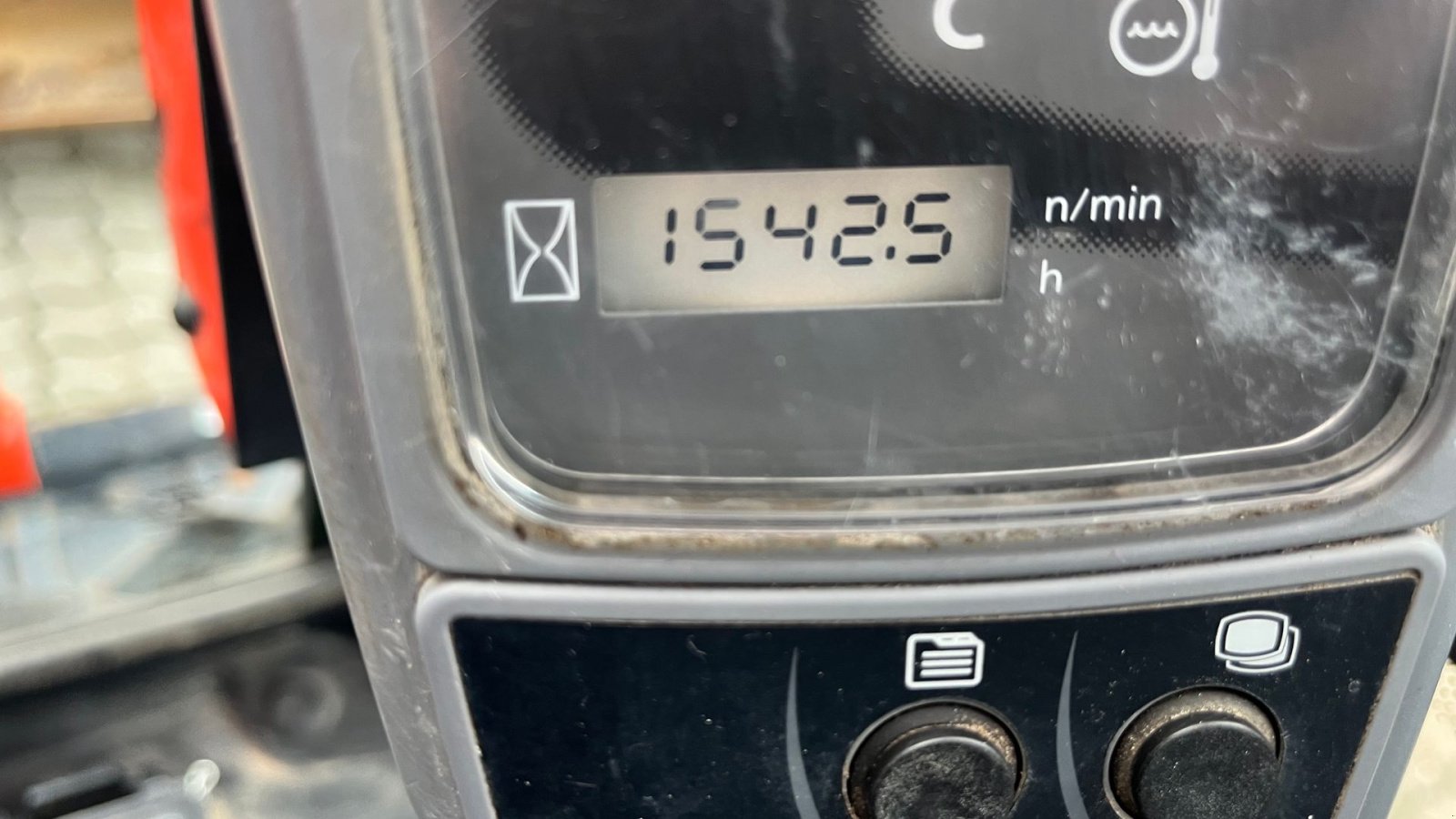 Bagger des Typs Kubota KX016-4 Monteret med Tiltman Kompakt +2 skovle, Gebrauchtmaschine in Rønnede (Bild 9)