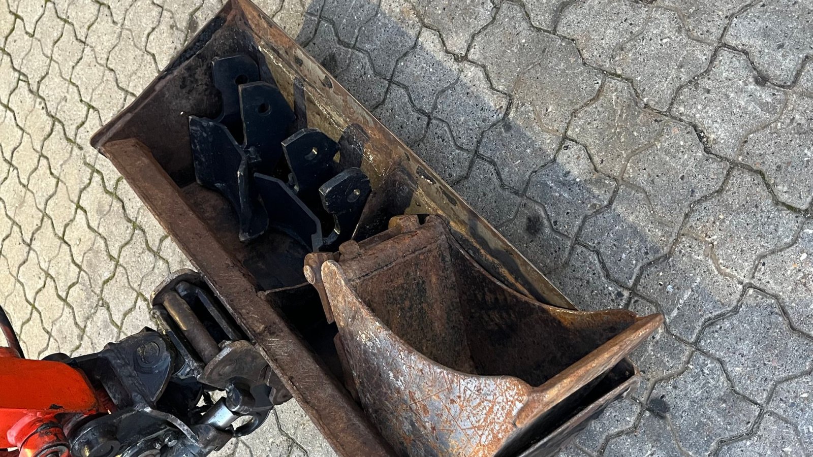 Bagger of the type Kubota KX016-4 Tiltman med hydraulisk skovlskifte, Gebrauchtmaschine in Rønnede (Picture 18)