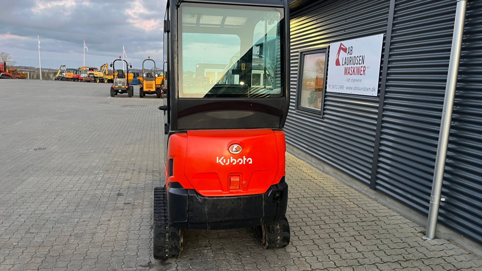 Bagger of the type Kubota KX016-4 Tiltman med hydraulisk skovlskifte, Gebrauchtmaschine in Rønnede (Picture 3)