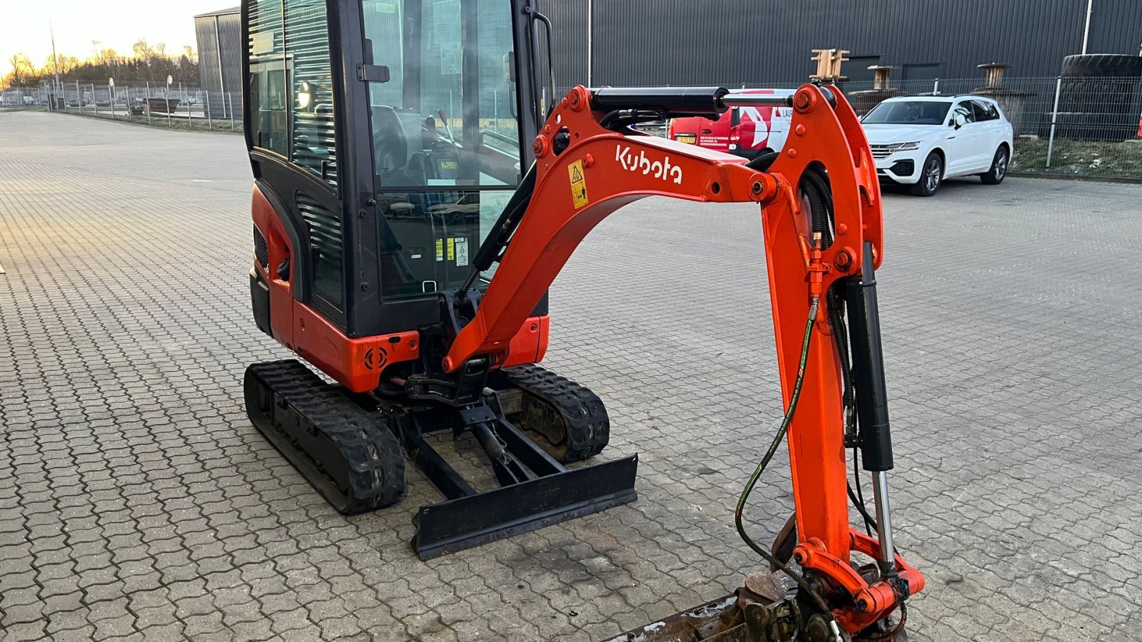 Bagger of the type Kubota KX016-4 Tiltman med hydraulisk skovlskifte, Gebrauchtmaschine in Rønnede (Picture 8)