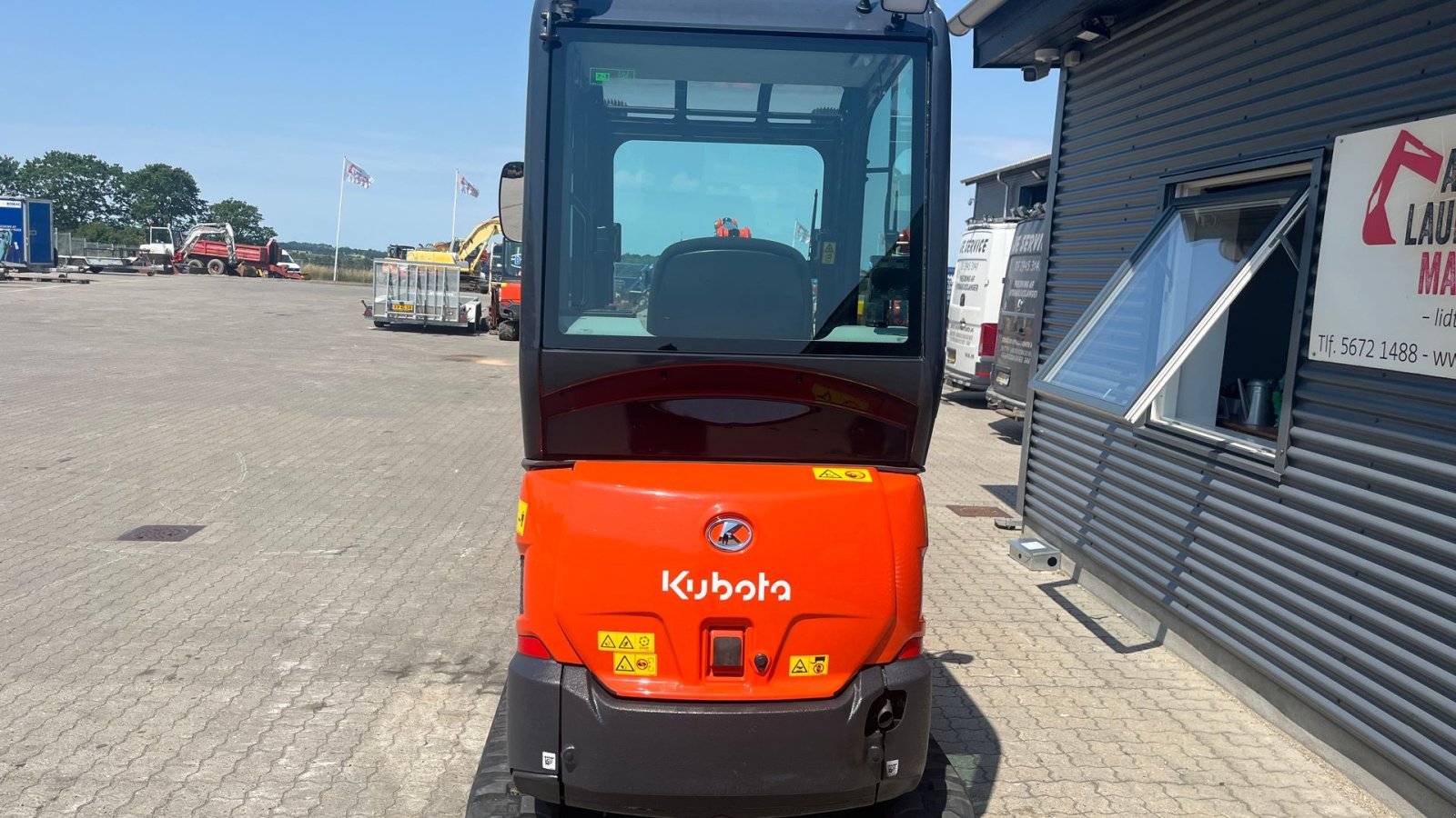 Bagger of the type Kubota KX019-4 Rotortilt! Kun kørt 352timer, Gebrauchtmaschine in Rønnede (Picture 5)