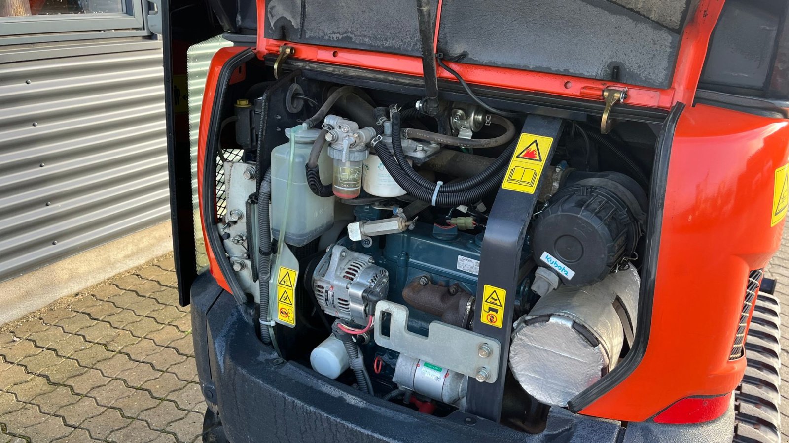 Bagger of the type Kubota KX019-4 Tilt fæste med hydraulisk s30 hurtigskifte, Gebrauchtmaschine in Rønnede (Picture 17)
