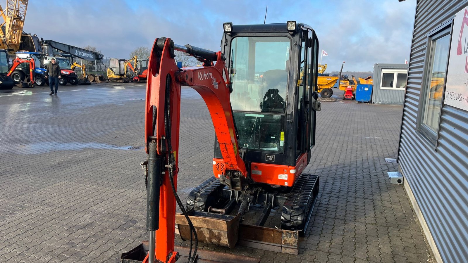 Bagger of the type Kubota KX019-4 Tilt fæste med hydraulisk s30 hurtigskifte, Gebrauchtmaschine in Rønnede (Picture 4)