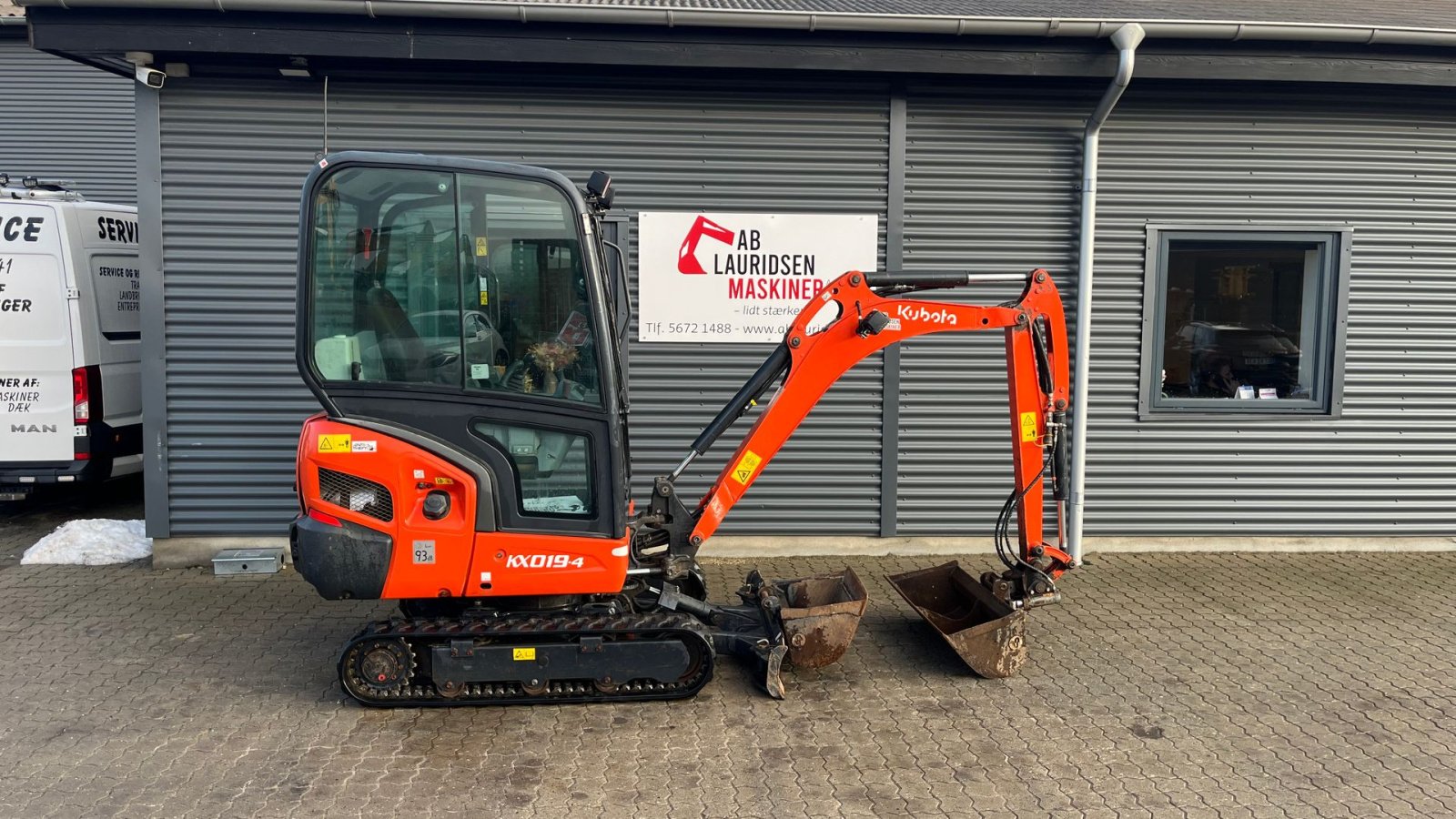 Bagger of the type Kubota KX019-4 Tilt fæste med hydraulisk s30 hurtigskifte, Gebrauchtmaschine in Rønnede (Picture 1)
