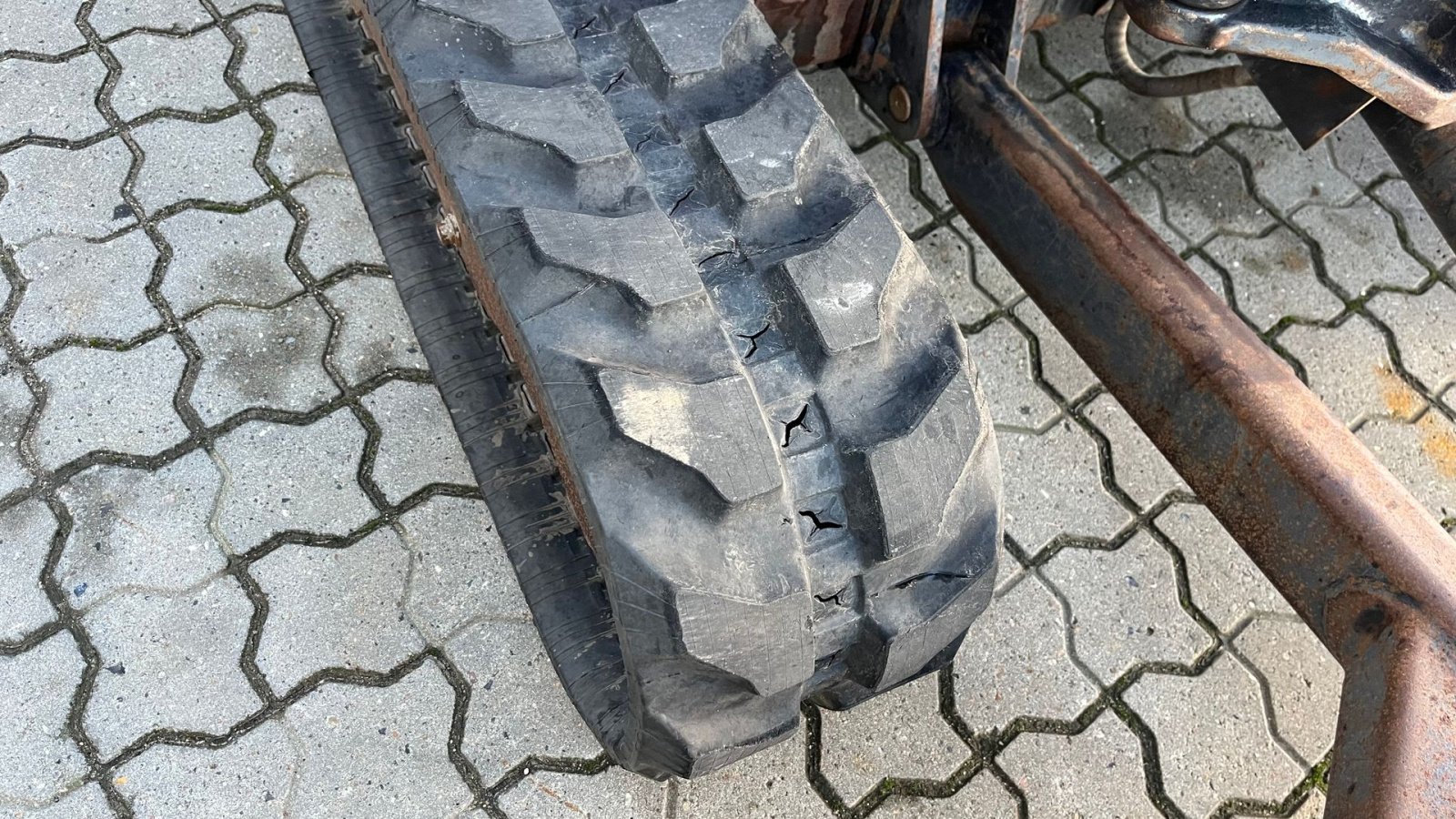 Bagger des Typs Kubota KX019-4 Tiltman med Hydraulisk skovl skifte, Gebrauchtmaschine in Rønnede (Bild 9)