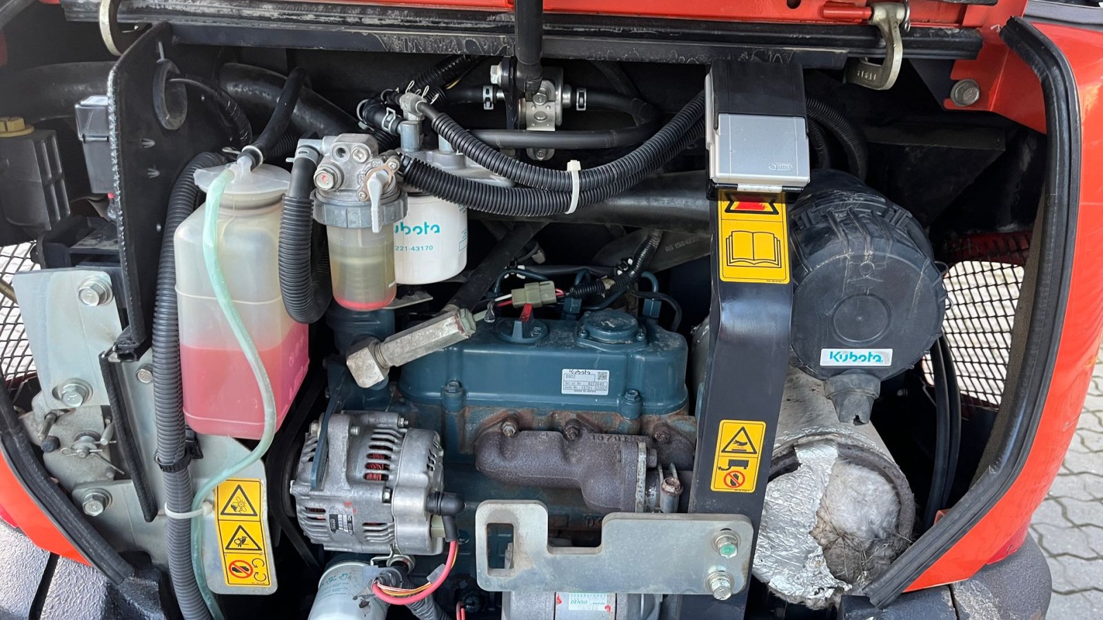 Bagger des Typs Kubota KX019-4 Tiltman med Hydraulisk skovl skifte, Gebrauchtmaschine in Rønnede (Bild 4)