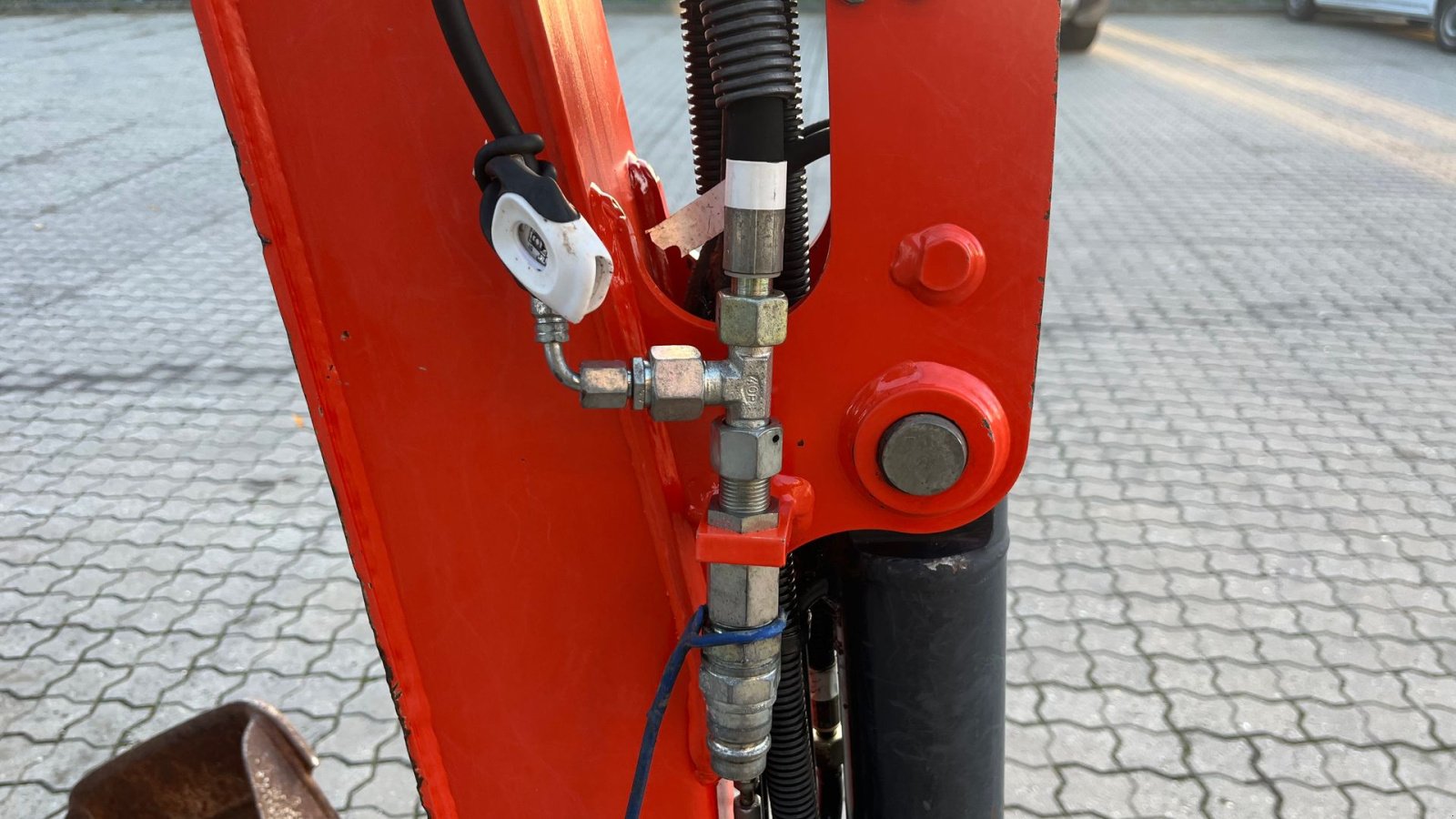 Bagger des Typs Kubota KX019-4 Tiltman med Hydraulisk skovl skifte, Gebrauchtmaschine in Rønnede (Bild 8)