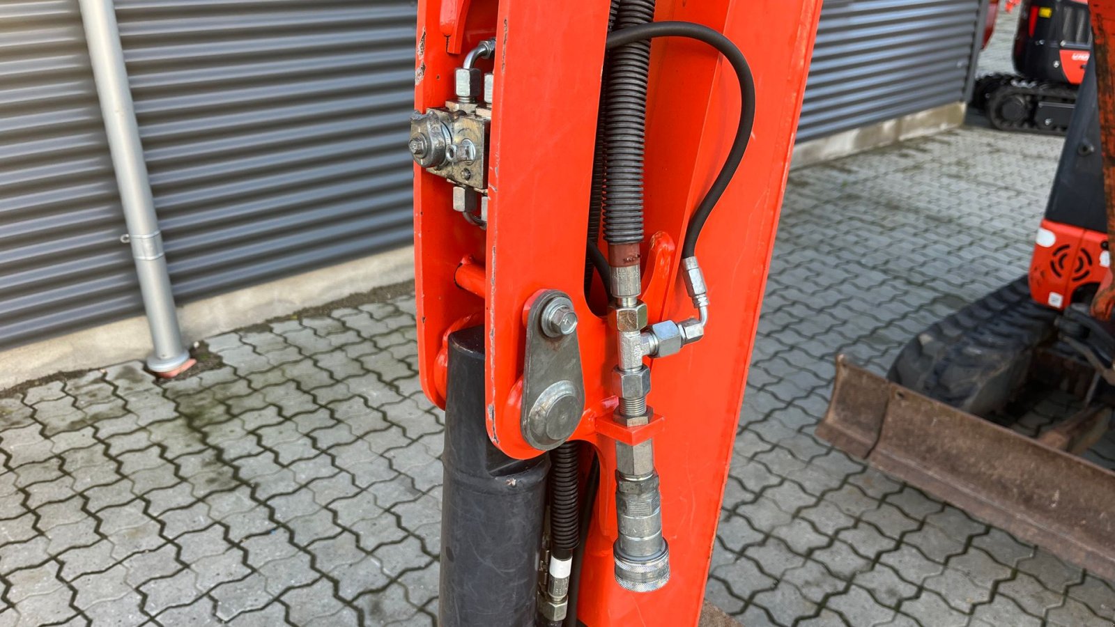 Bagger des Typs Kubota KX019-4 Tiltman med Hydraulisk skovl skifte, Gebrauchtmaschine in Rønnede (Bild 13)