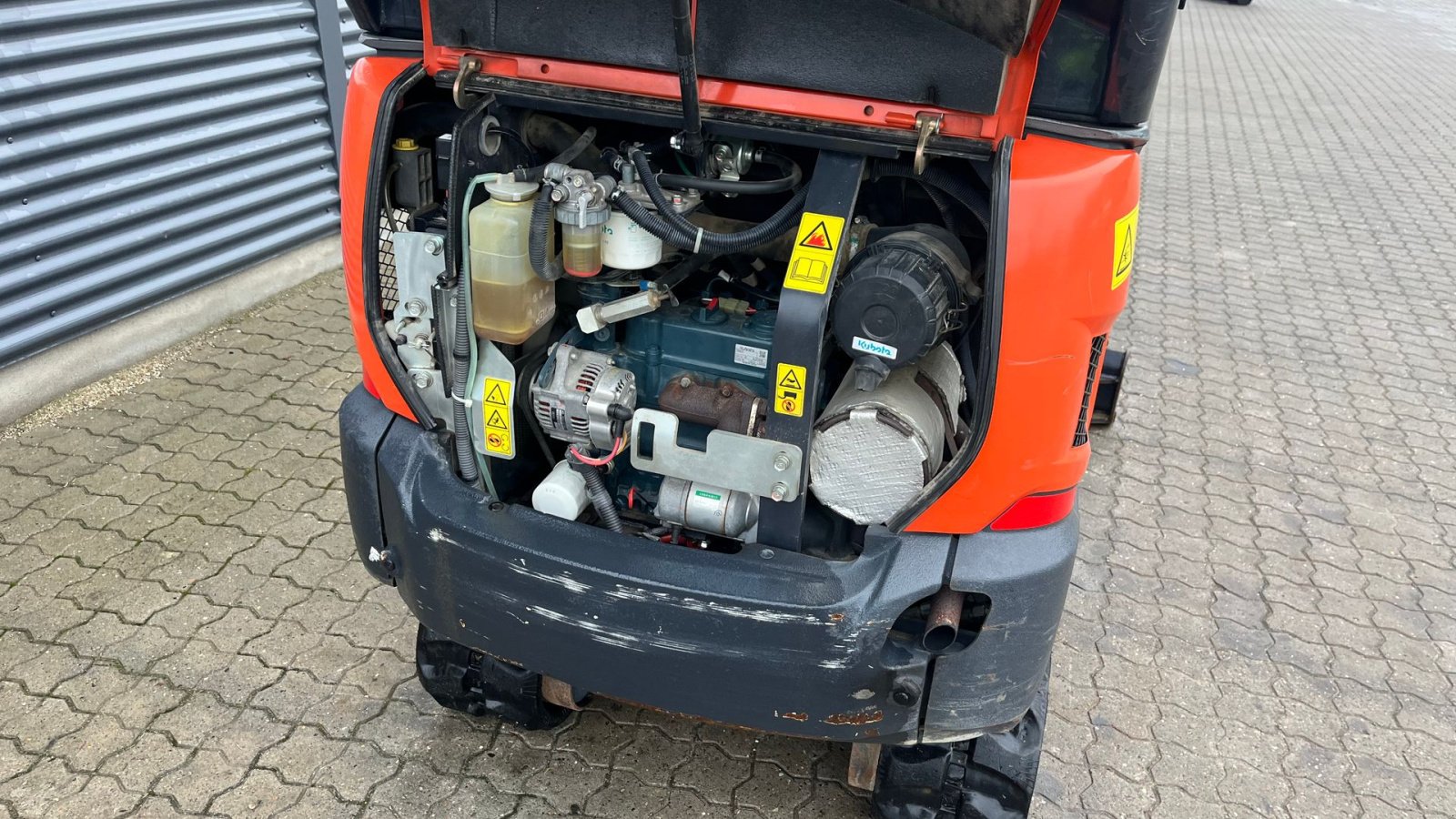 Bagger a típus Kubota KX019-4 Tiltman med hydraulisk skovlskifte, Gebrauchtmaschine ekkor: Rønnede (Kép 3)