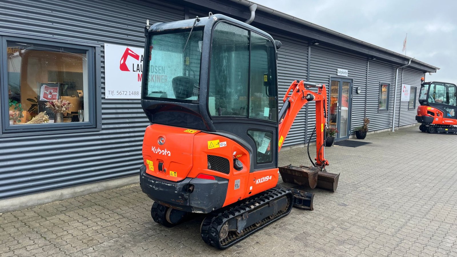 Bagger a típus Kubota KX019-4 Tiltman med hydraulisk skovlskifte, Gebrauchtmaschine ekkor: Rønnede (Kép 12)