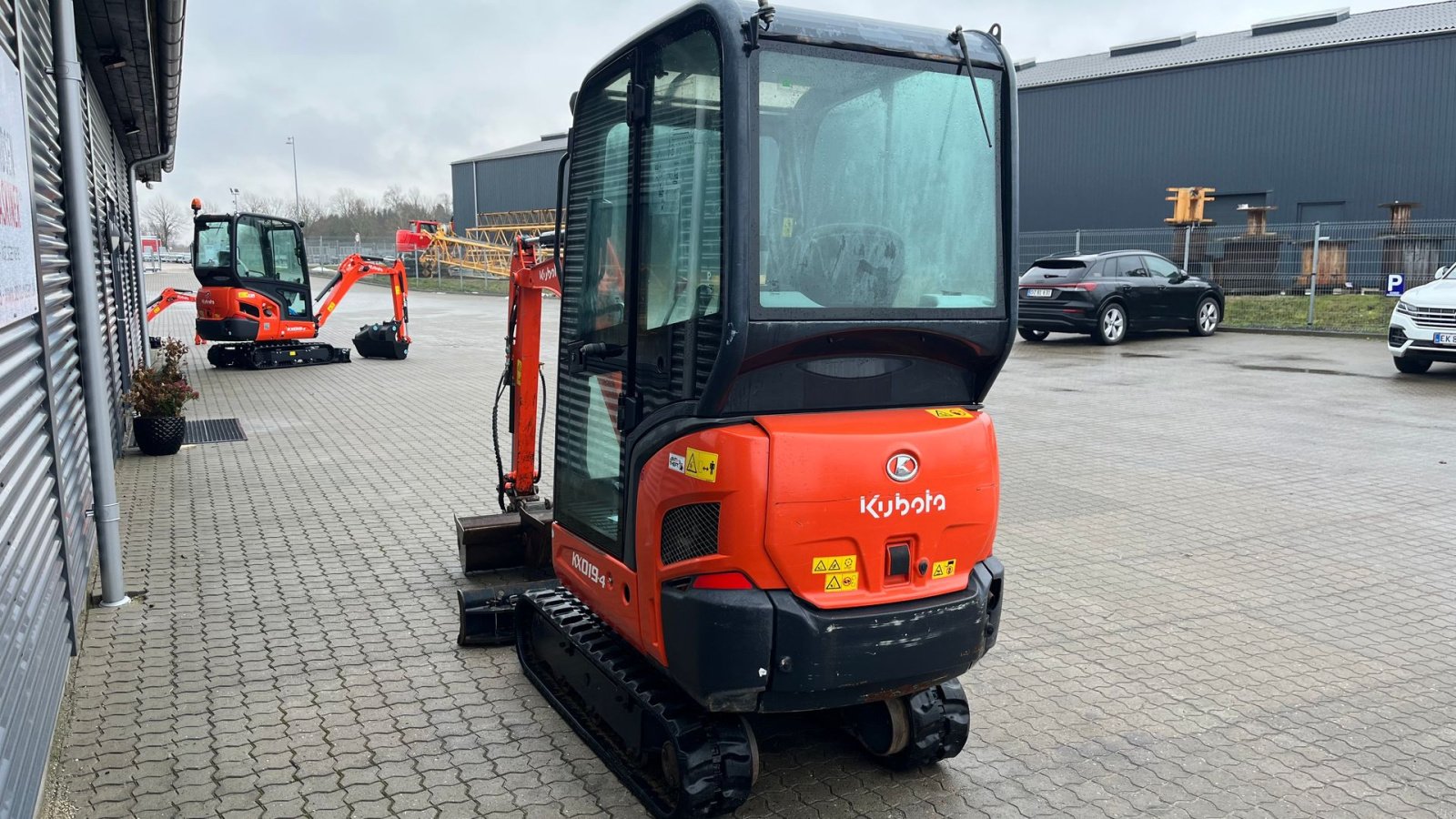 Bagger a típus Kubota KX019-4 Tiltman med hydraulisk skovlskifte, Gebrauchtmaschine ekkor: Rønnede (Kép 10)