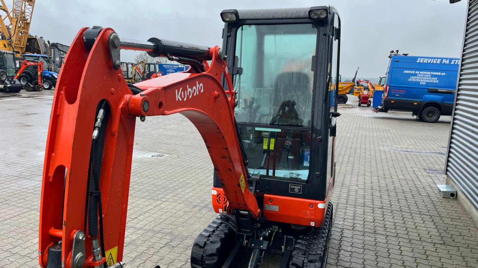 Bagger a típus Kubota KX019-4 Tiltman med hydraulisk skovlskifte, Gebrauchtmaschine ekkor: Rønnede (Kép 11)