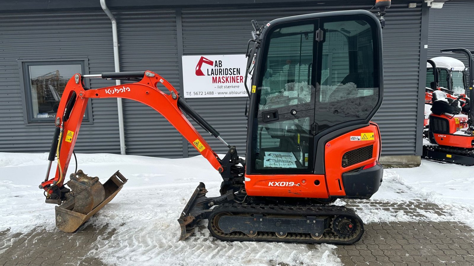 Bagger typu Kubota KX019-4, Gebrauchtmaschine v Rønnede (Obrázek 1)