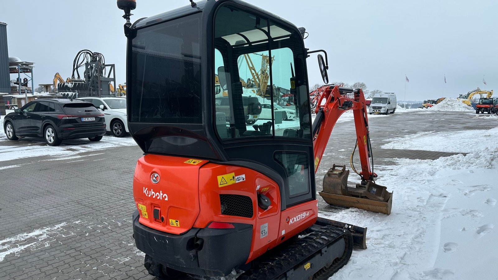 Bagger typu Kubota KX019-4, Gebrauchtmaschine v Rønnede (Obrázek 4)