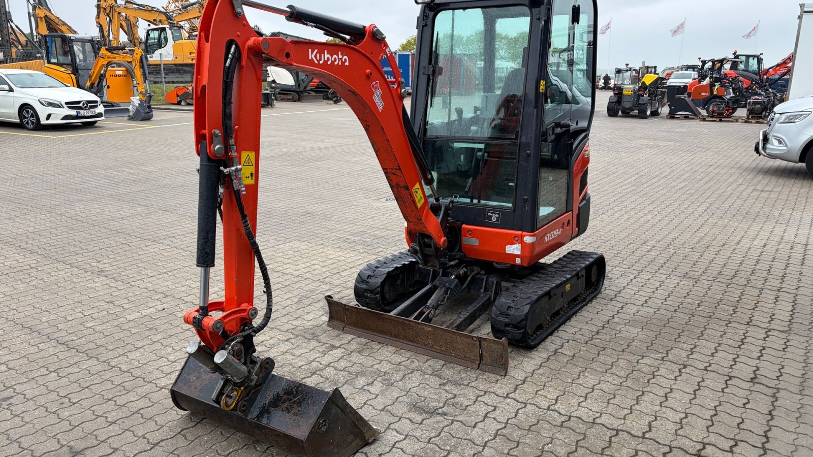 Bagger от тип Kubota KX019-4, Gebrauchtmaschine в Rønnede (Снимка 5)