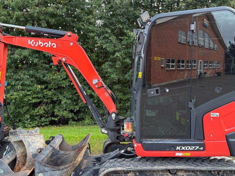 Bagger des Typs Kubota kx027-4 Som ny!, Gebrauchtmaschine in Gjerlev J. (Bild 1)