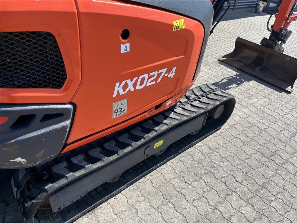 Bagger del tipo Kubota kx027-4 Tiltman med hydraulisk s40, Gebrauchtmaschine en Rønnede (Imagen 17)