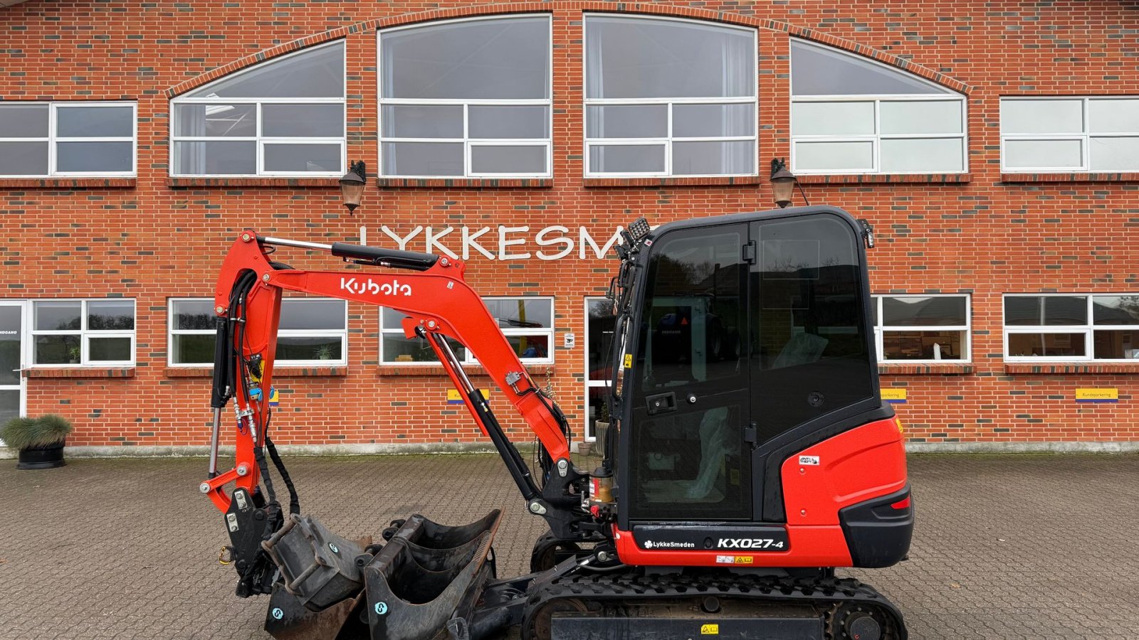 Bagger typu Kubota kx027-4, Gebrauchtmaschine v Gjerlev J. (Obrázek 1)