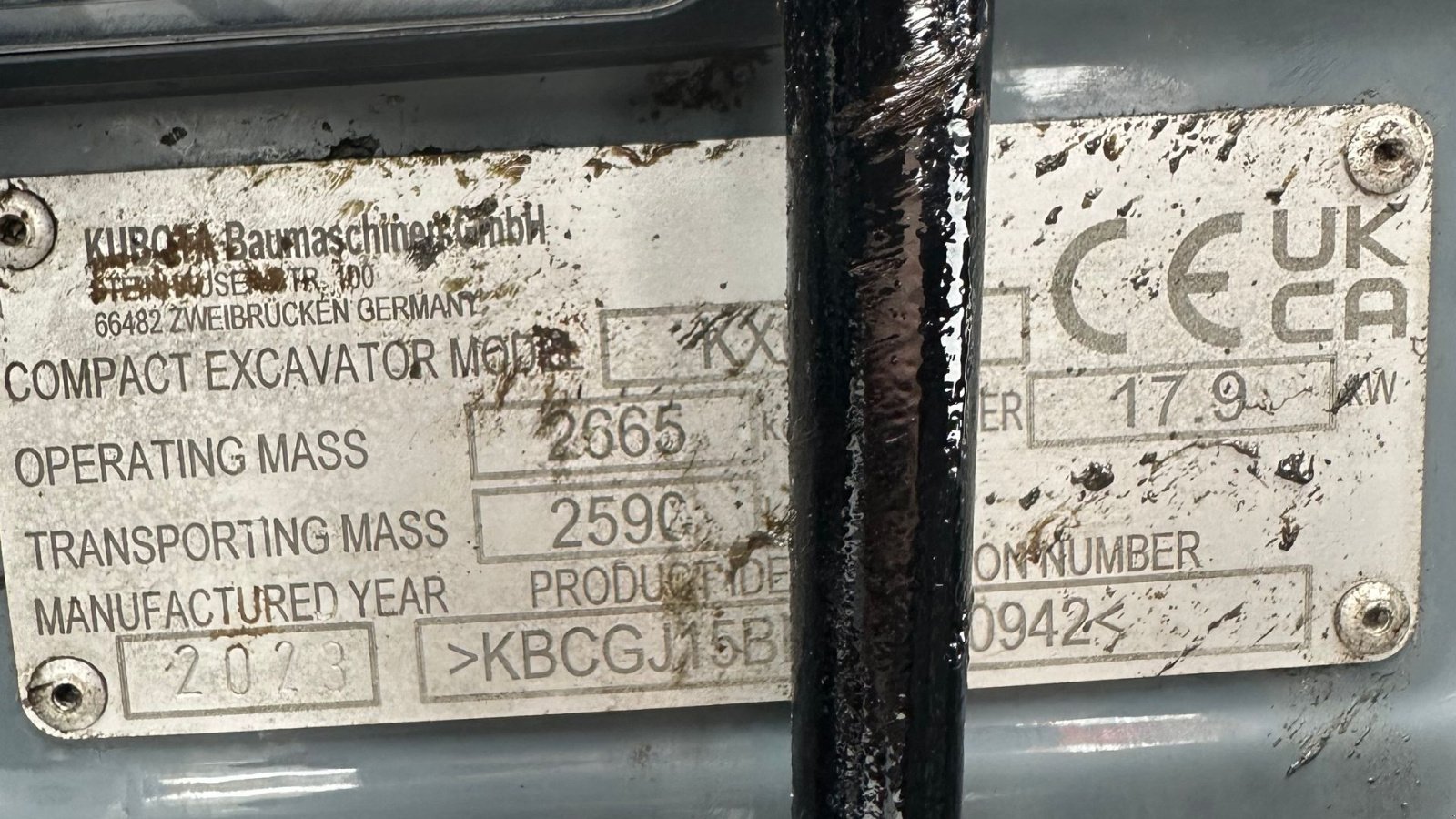 Bagger des Typs Kubota kx027-4, Gebrauchtmaschine in Rønnede (Bild 13)