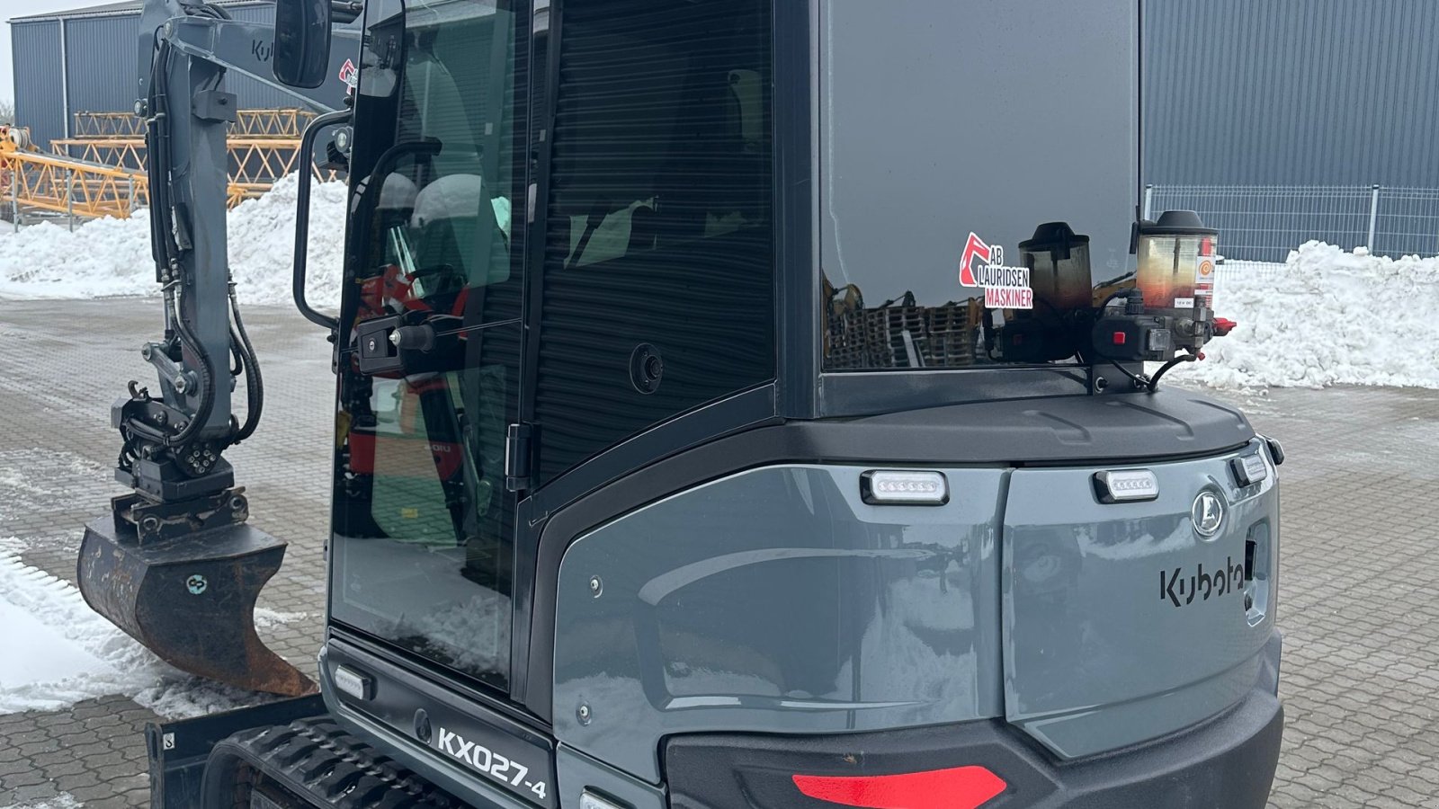 Bagger des Typs Kubota kx027-4, Gebrauchtmaschine in Rønnede (Bild 3)