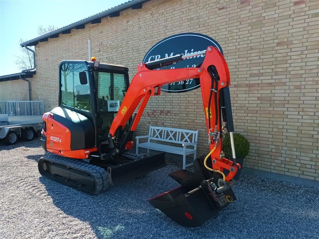 Bagger des Typs Kubota kx027-4, Gebrauchtmaschine in Fårevejle (Bild 1)