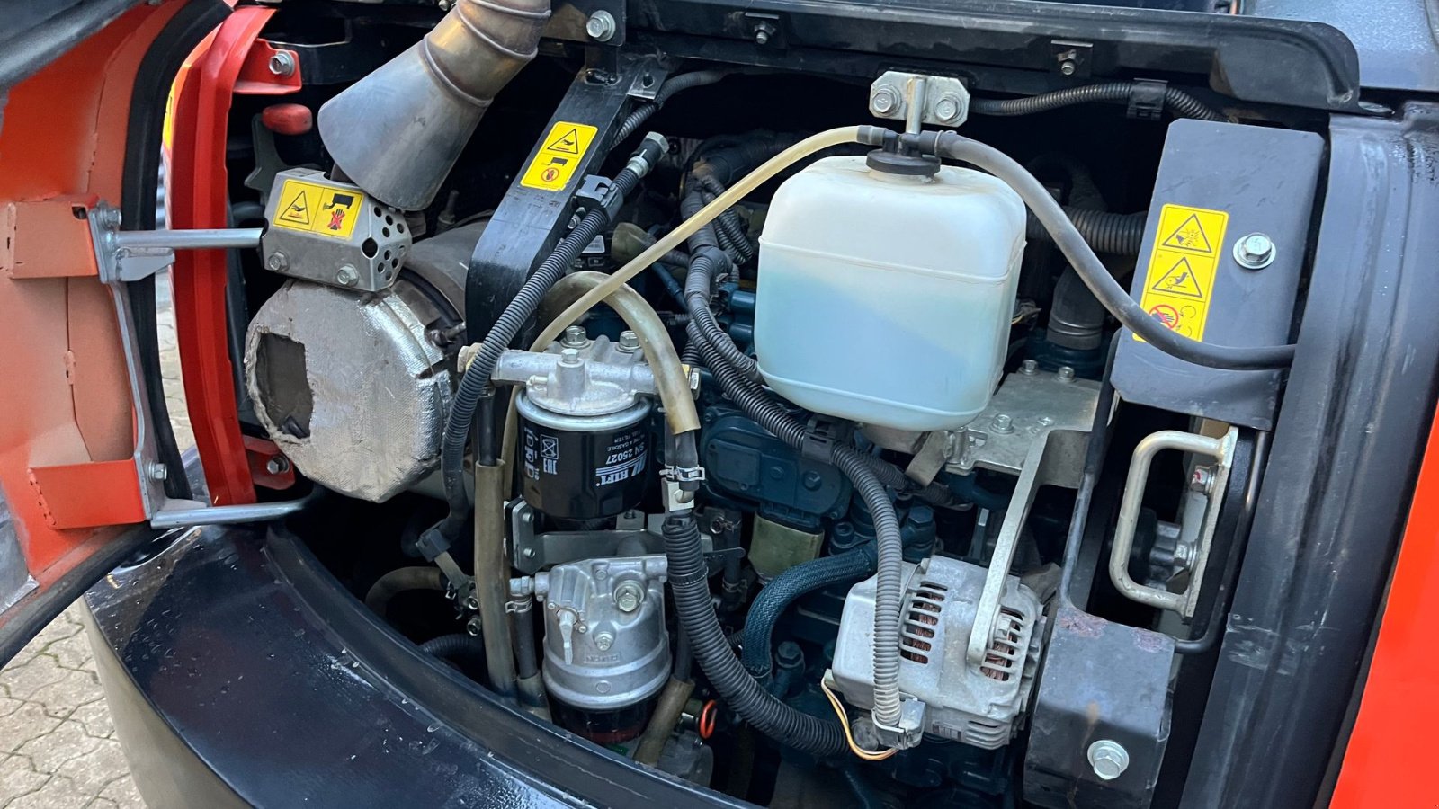 Bagger типа Kubota Kx042-4 Hydraulisk s40 + graveskovl, Gebrauchtmaschine в Rønnede (Фотография 18)