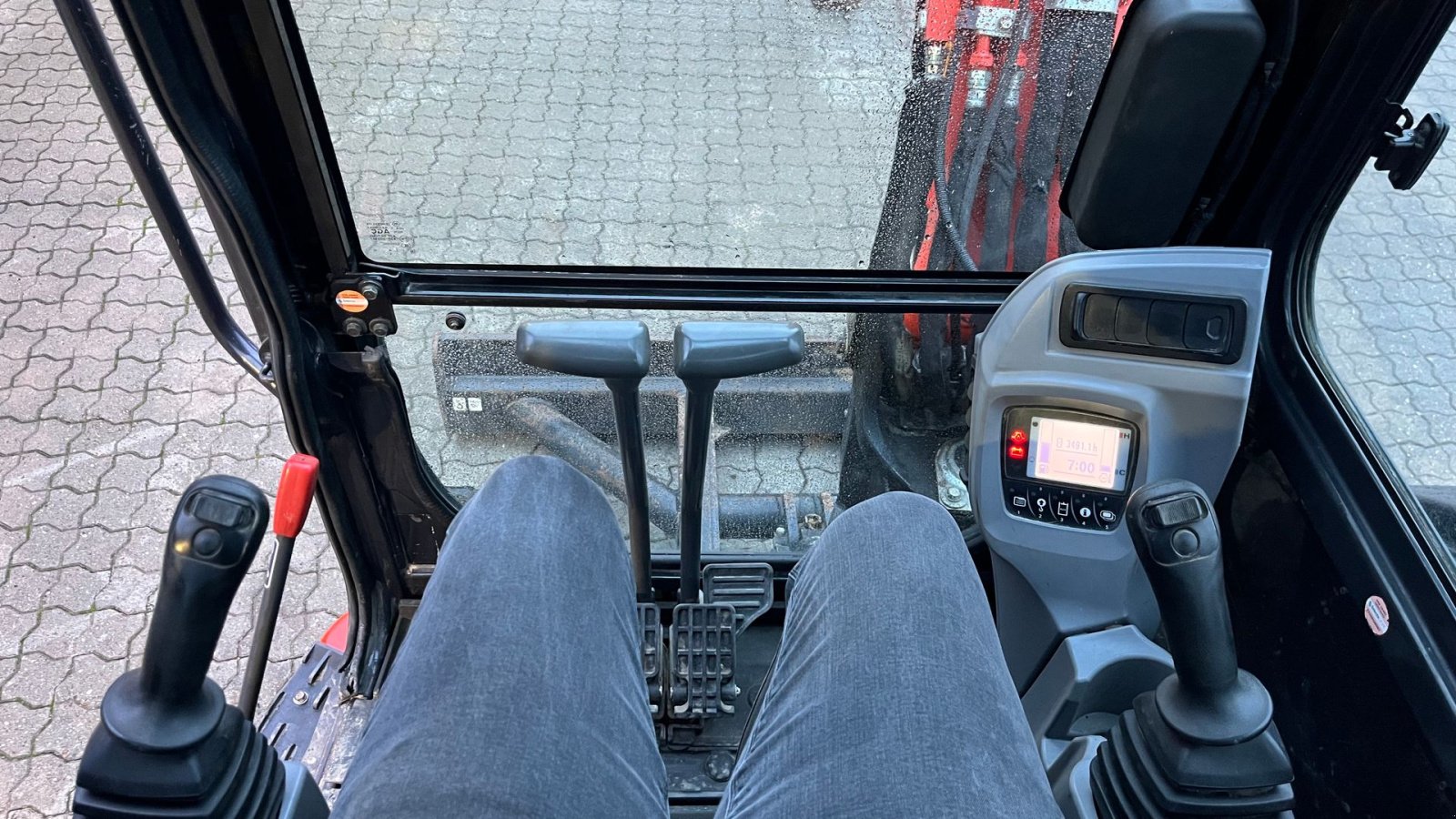 Bagger типа Kubota Kx042-4 Hydraulisk s40 + graveskovl, Gebrauchtmaschine в Rønnede (Фотография 11)