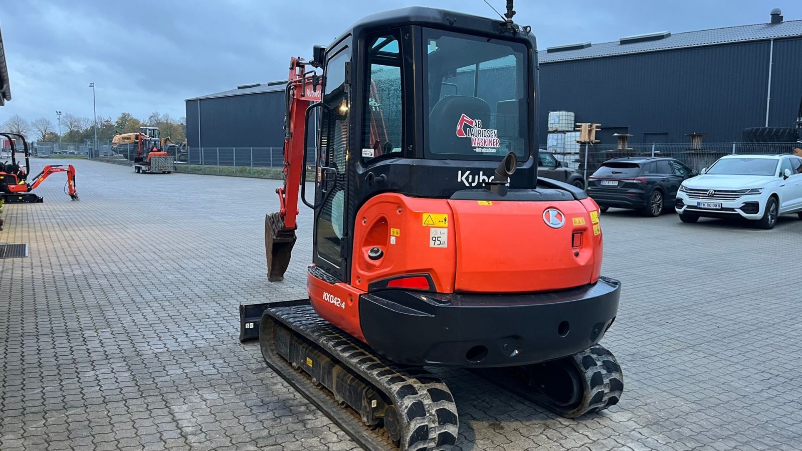 Bagger типа Kubota Kx042-4 Hydraulisk s40 + graveskovl, Gebrauchtmaschine в Rønnede (Фотография 17)