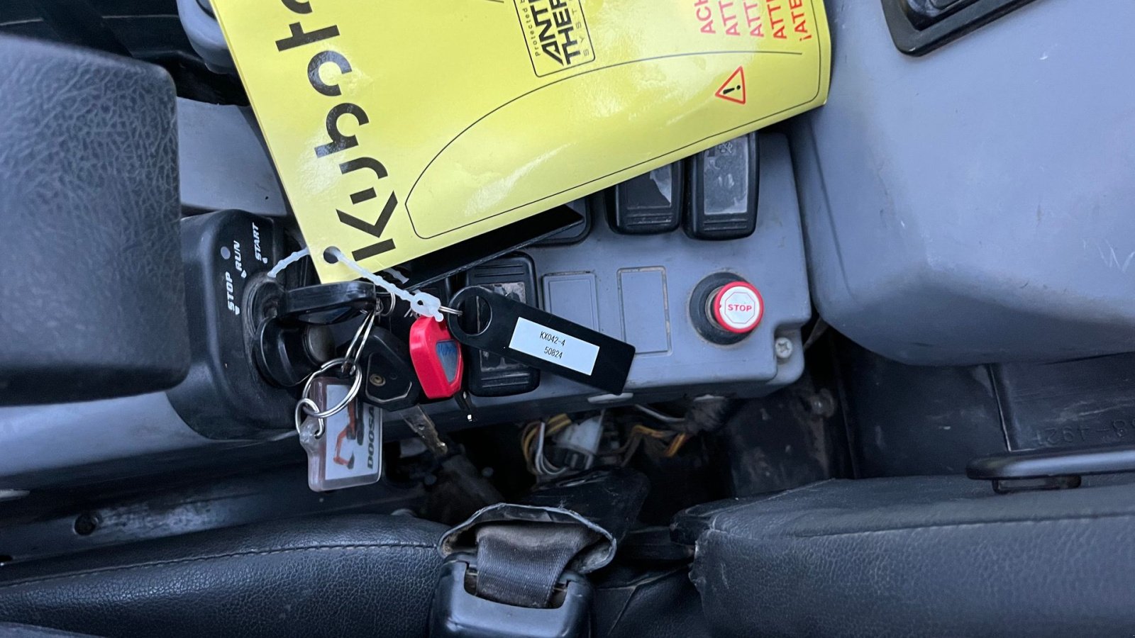 Bagger типа Kubota Kx042-4 Hydraulisk s40 + graveskovl, Gebrauchtmaschine в Rønnede (Фотография 10)